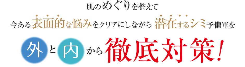 外と内から徹底根絶！